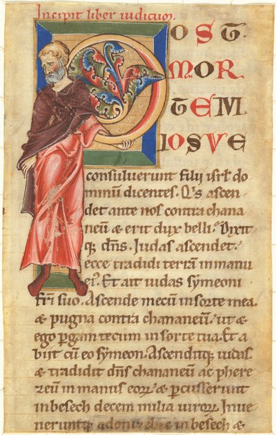 Il Giudice Judah (?) da German 13th Century