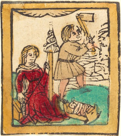Adamo ed Eva da German 15th Century