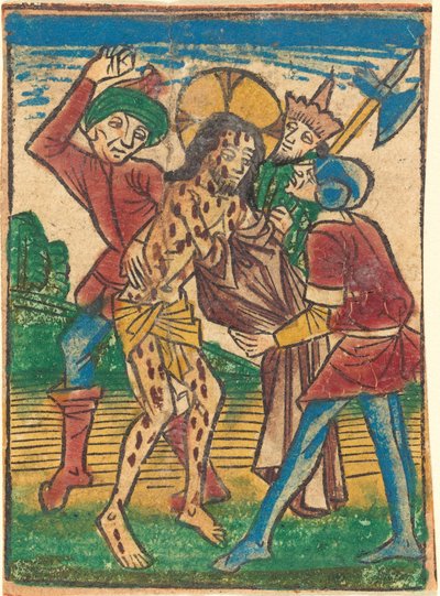 Cristo spogliato da German 15th Century