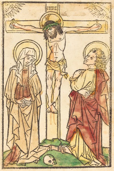 Cristo sulla croce da German 15th Century