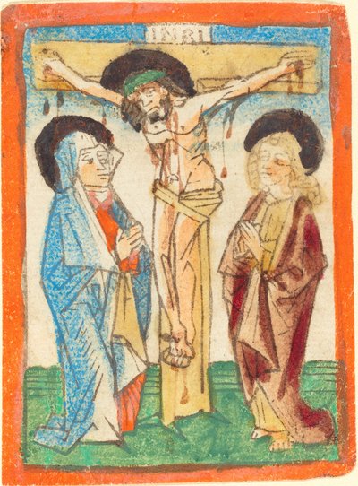 Cristo sulla croce da German 15th Century
