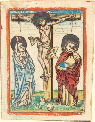 Cristo sulla croce da German 15th Century