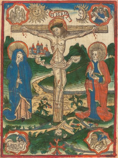 Cristo sulla croce da German 15th Century