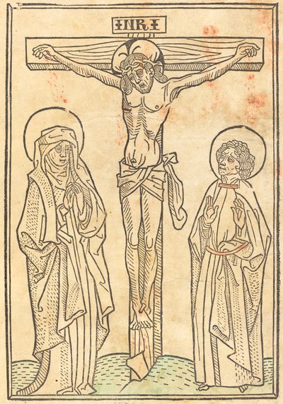 Cristo sulla croce da German 15th Century