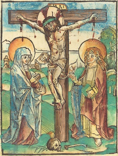 Cristo sulla croce da German 15th Century
