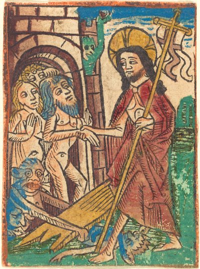 Discesa al Limbo da German 15th Century