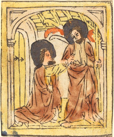 San Tommaso dubbioso da German 15th Century