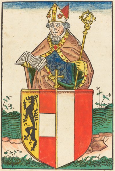 Friedrich Conte di Schaumberg - Vescovo di Salisburgo da German 15th Century