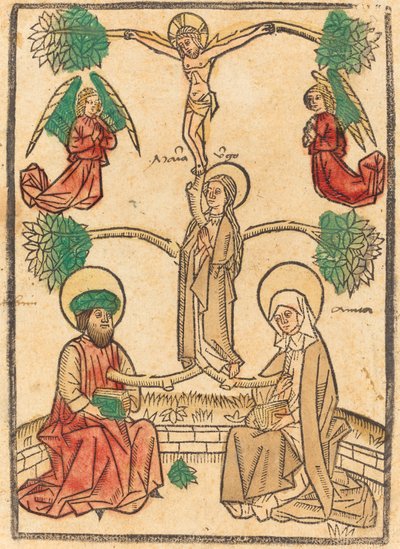 Albero genealogico di Cristo da German 15th Century