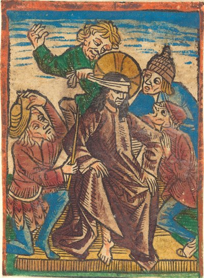 Derisione di Cristo da German 15th Century