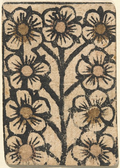 Carta da gioco da German 15th Century