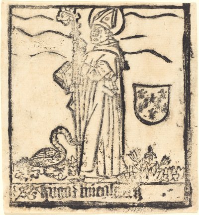 San Ugo di Lincoln (o San Ugo di Avalon) da German 15th Century