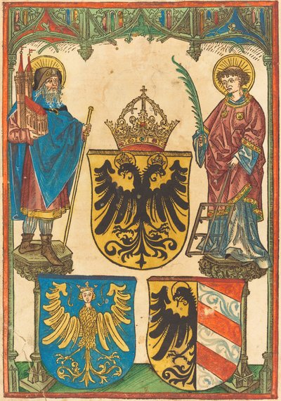 San Sebaldo e San Lorenzo da German 15th Century