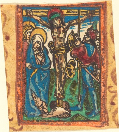 La Crocifissione da German 15th Century