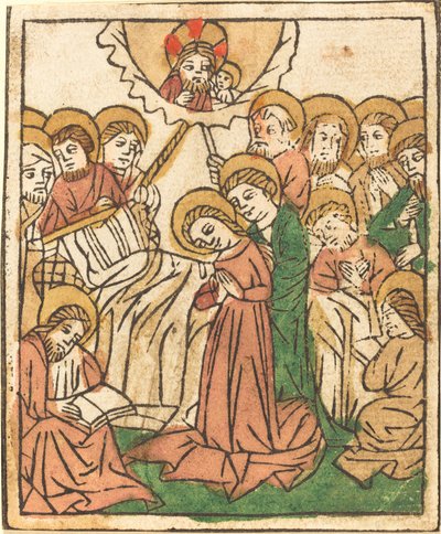 La morte della Vergine da German 15th Century