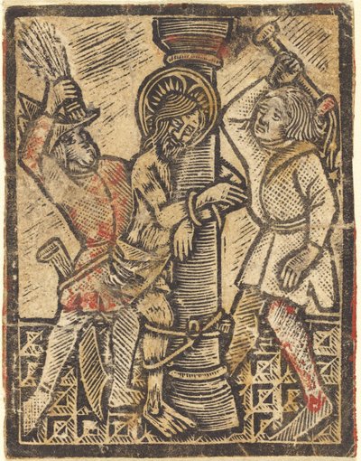 La flagellazione da German 15th Century