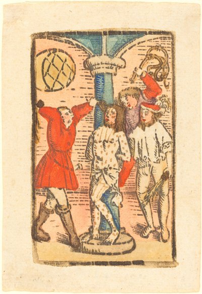 La flagellazione da German 15th Century