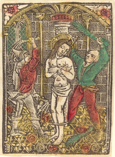 La flagellazione da German 15th Century