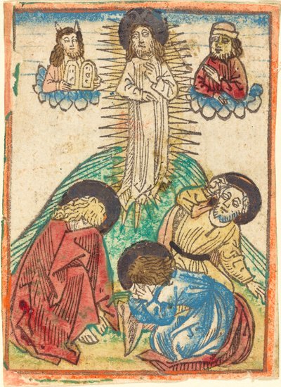 La Trasfigurazione da German 15th Century