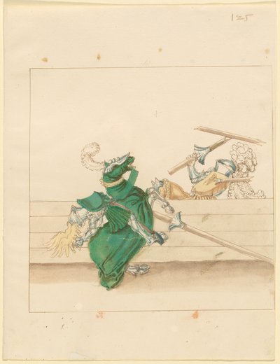 Giostra italiana della pace da German 16th Century