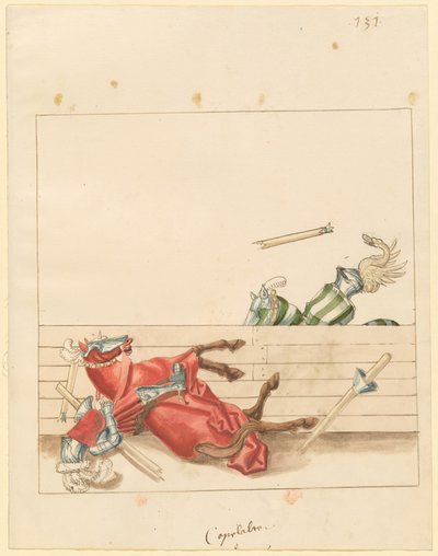 Giostra Italiana della Pace da German 16th Century