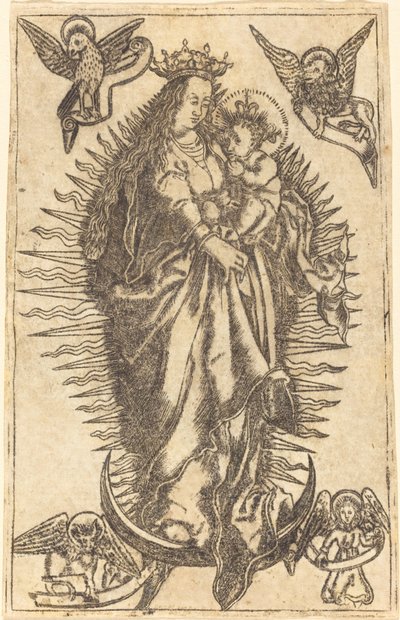 Madonna col Bambino da German 16th Century