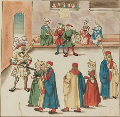 Mascherata da German 16th Century