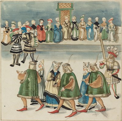 Mascherata da German 16th Century