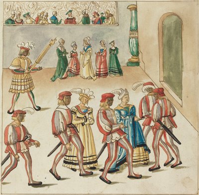 Mascherata da German 16th Century
