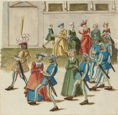 Mascherata da German 16th Century