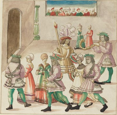Mascherata da German 16th Century