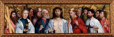 Cristo e i dodici apostoli, seconda metà del XV secolo da German Master