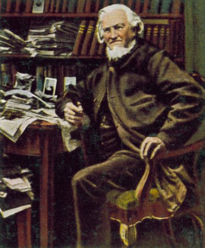 Hoffmann von Fallersleben, poeta tedesco da German Photographer