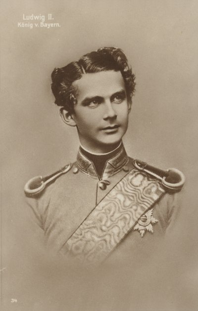 Ludwig II (foto b/n) da German Photographer