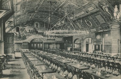 Monaco, Hofbrauhaus. Cartolina inviata l