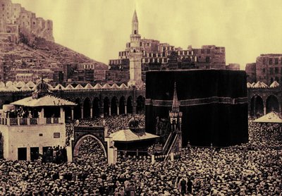 Pellegrini alla Kaaba, illustrazione da 