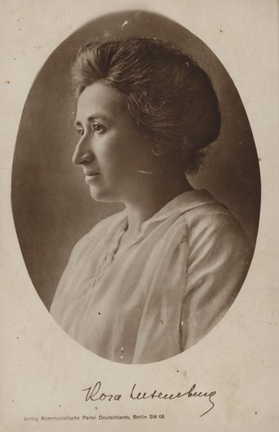Rosa Luxemburg (foto b/n) da German Photographer