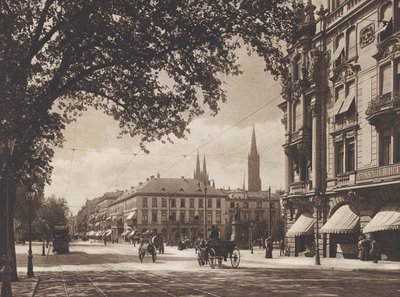 Wiesbaden, Wilhelmstrasse da German Photographer