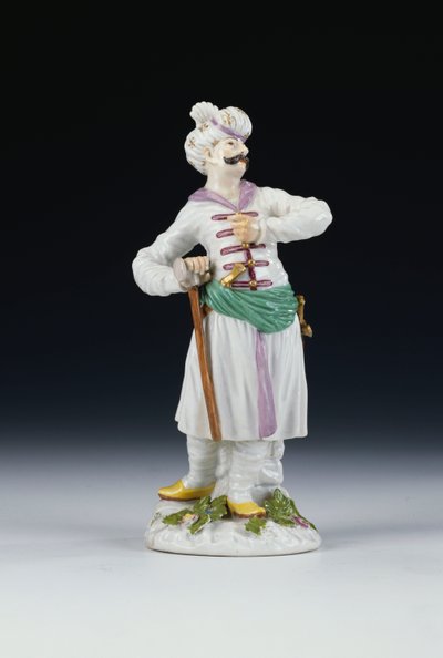 Una Figura di Meissen di un Persiano, c.1748 da German School