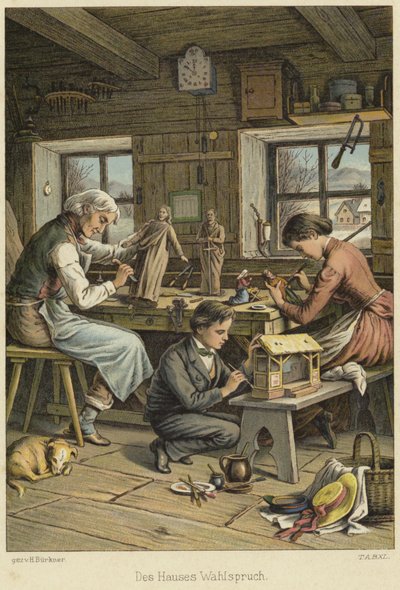 La bottega di un artigiano da German School