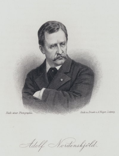 Adolf Erik Nordenskiold, geologo, mineralogista ed esploratore artico finlandese da German School