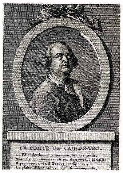 Alessandro Conte Cagliostro da German School