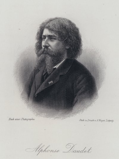 Alphonse Daudet, romanziere francese da German School