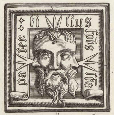 Amuleto. Illustrazione per Bilder-Atlas da German School