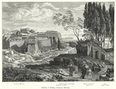 Antica città greca di Micene da German School