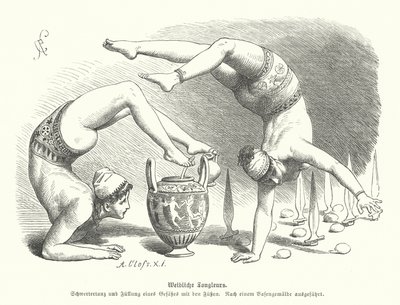 Acrobate femminili dell
