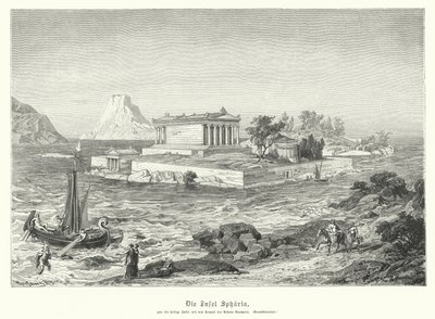 Tempio greco antico di Atena Apaturia sull