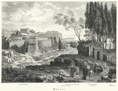 Antica città di Micene, Grecia da German School