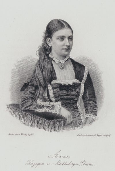 Anna, duchessa di Meclemburgo-Schwerin da German School