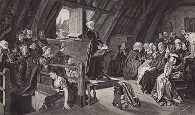 Anne Askew predica la dottrina luterana da German School